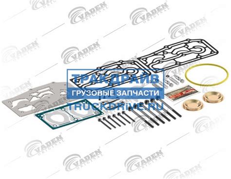 Ремкомплект головки компрессора грузовиков DAF XF105 (плита, прокладки ...