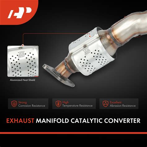 A Premium Front 2 Pc Exhaust Manifold Catalytic Converter Kit Direct Fit Compatible With Nissan