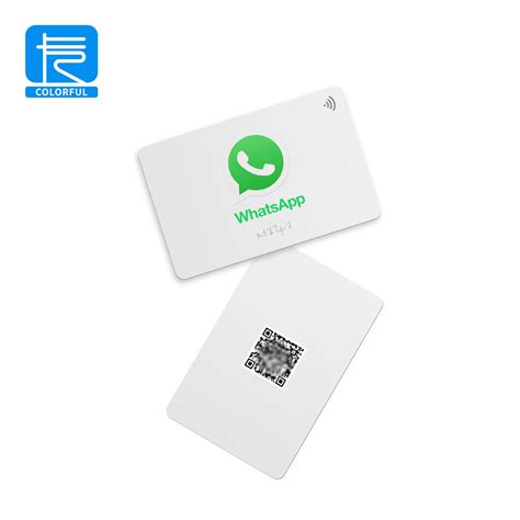 Waterproof Pvc Custom Logo Mhz Nfc Rfid Smart Social Media