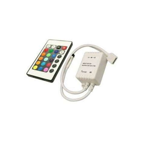 Controlador Tira Led Rgb Con Mando Distancia W