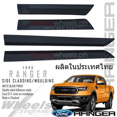 Ford Ranger Wildtrack Wildtrak Slim Side Moulding Side