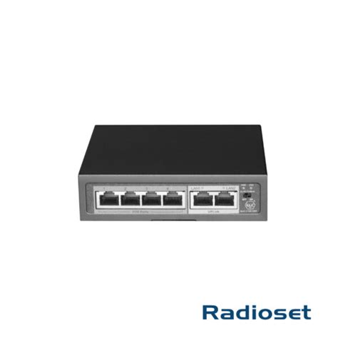 Switch De Puertos Poe Radioset