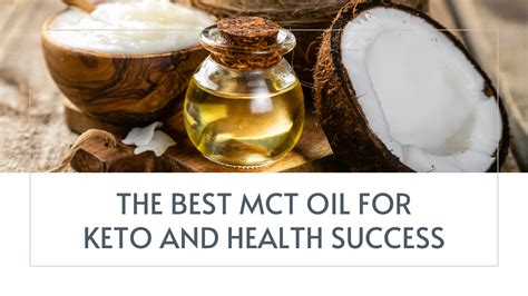 The Best MCT Oil for Keto and Health Success