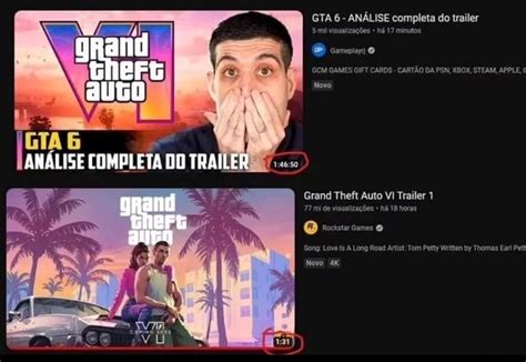 Grand An Lise Completa Do Tra Gta An Lise Completa Do Trailer Mil