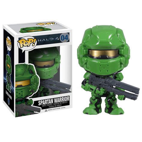 Funko Pop Halo 4 Spartan Warrior 04 Exclusivo Original Colecionavel