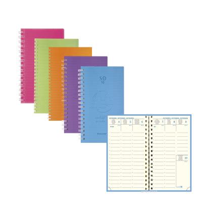 Agenda Exacompta Sad W Linicolor X Mm Semaine Sur