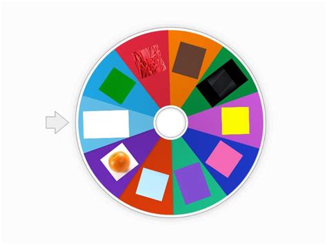 Spin the wheel - Colors - Random wheel