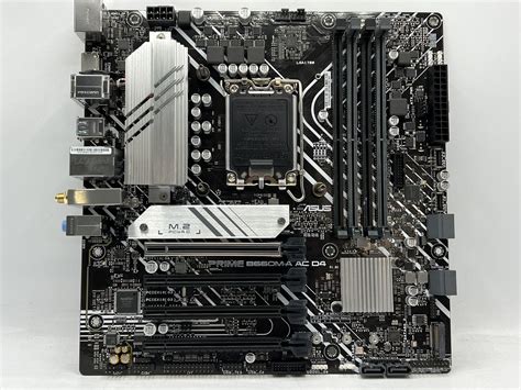 Asus Prime B M A Ac D Desktop Motherboard Socket Lga Used Ebay