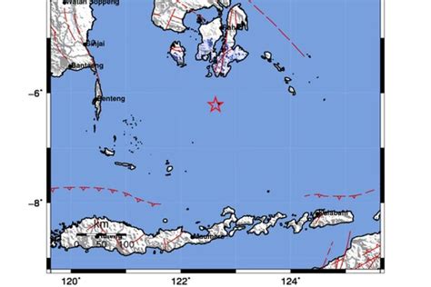 Aktivitas Sesar Lokal Jadi Penyebab Gempa Tektonik 46 M Di Buton