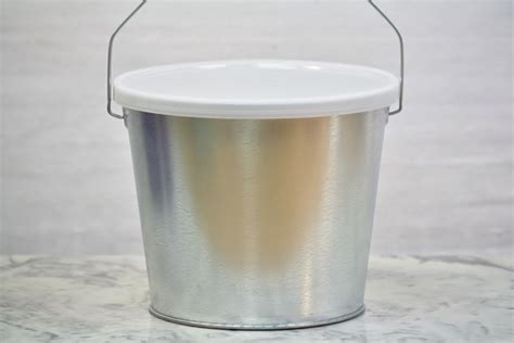 Storage Buckets With Lids - Metal Containers With Lids | Bucket Outlet