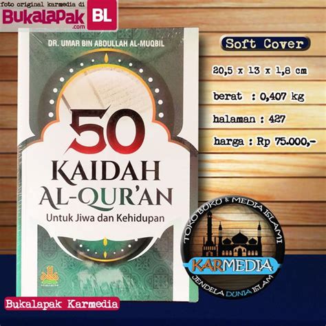 Jual Buku Kaidah Al Quran Untuk Jiwa Dan Kehidupan Pustaka Al