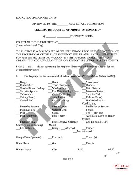 Texas Real Estate Fillable Seller S Disclosure Form Printable Forms Free Online