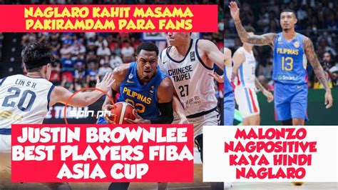 JUSTIN BROWNLEE BEST PLAYER NAGLARO KAHIT MASAMA PAKIRAMDAM