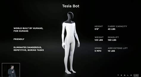 Tesla Bot Prototype Will Arrive In 2022 Elon Musk Says