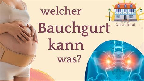 Bauchgurte In Der Schwangerschaft Bei R Cken Und Symphysenschmerzen