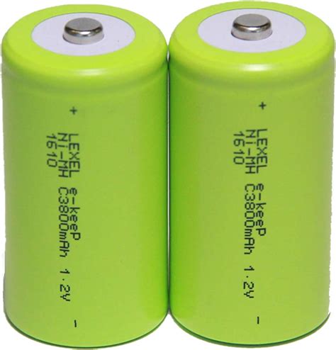 Jp Lexel Rechargeable Nimh Batteries 12 V Aa Set Of 2