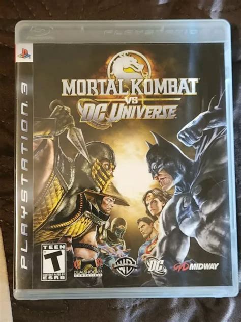 MORTAL KOMBAT VS DC Universe Sony PlayStation 3 2008 EUR 7 49