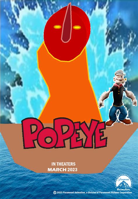 Popeye (2023 computer-animated faning film; Paramount Animation film) | The JH Movie Collection ...