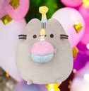 Maskotka Pusheen Z Tortem W Czapeczce Cm Birthday Party Kot Kotek