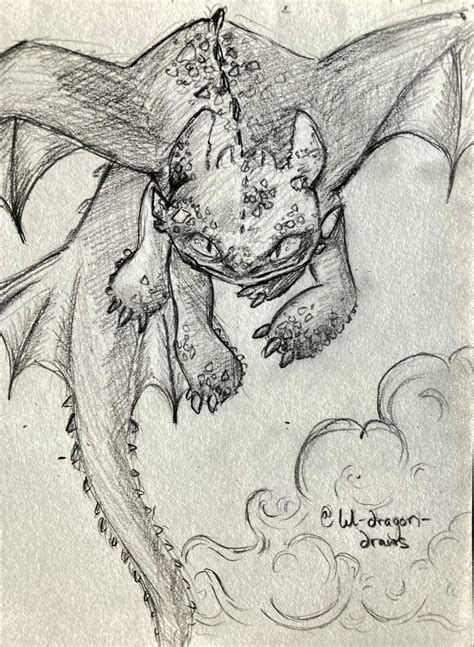 Tri-Weekly Toothless Doodle #558 : r/httyd