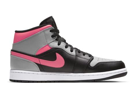 Air Jordan 1 Mid Pink Shadow Release Info | SneakerNews.com Jordan 1 ...