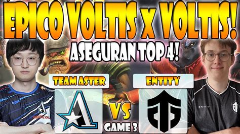 Team Aster Vs Entity Bo Game Eliminaci N Saberlight Vs Monet Pgl