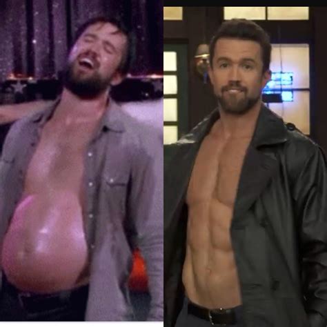 Mac’s transformation fat to ripped : r/IASIP