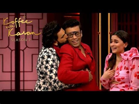 Alia Bhatt Ranveer Singh MASTI On Koffee With Karan Season 7 FULL