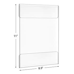 Amazon Relx Acrylic Sign Holder X Wall Mount Clear Acrylic