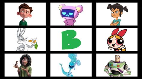 My Favorite Letter B Characters by jacobstout on DeviantArt