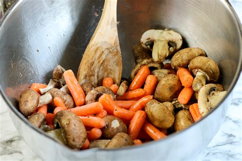 Roasted Carrots And Mushrooms When Is Dinner