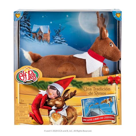 The Elf On The Shelf Elf Pets Cuento Y Peluche Reno Cefa Toys El