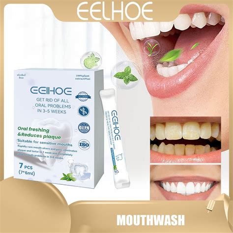 Eelhoe Portable Mouthwash Mint Flavor Mouthwash Oral Cleansing