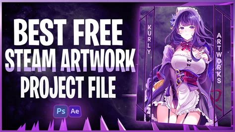 Free Best Steam Artwork Template After Effects Project File