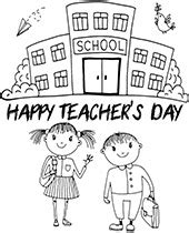 Top Teachers Day Coloring Pages Sheets