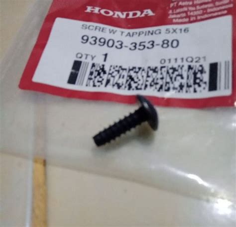 Jual Baut Body Bodi Screw Tapping 5x16 Original Honda Di Lapak Ayumotor