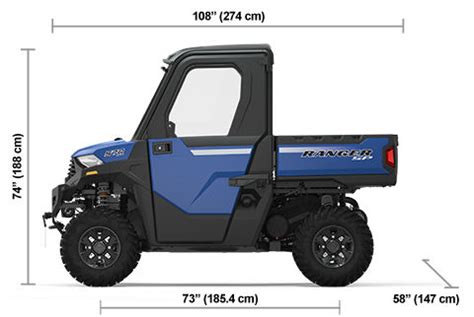 Specs: 2022 Polaris RANGER SP 570 NorthStar Edition Polaris Blue