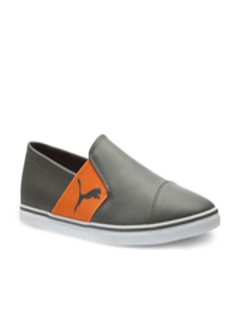 Buy Puma Men Charcoal Grey Casual Shoes Casual Shoes For Men 1476065 Myntra