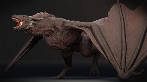 Game Of Thrones Dragon Finished Projects Blender Artists Community