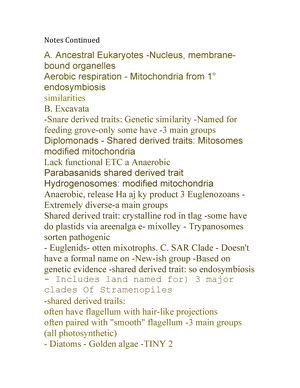 Bio Chapter 1 Lecture Notes 1 Biology Classification And Evolution