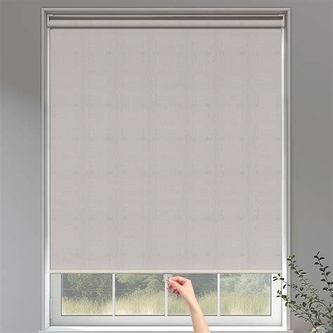 Sunvivi Blackout Pull Down Thermal Insulated Window Shades, Beige, 40