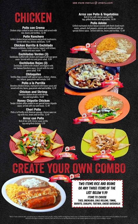 Online Menu Of El Paso Mexican Grill Restaurant East Liverpool Ohio