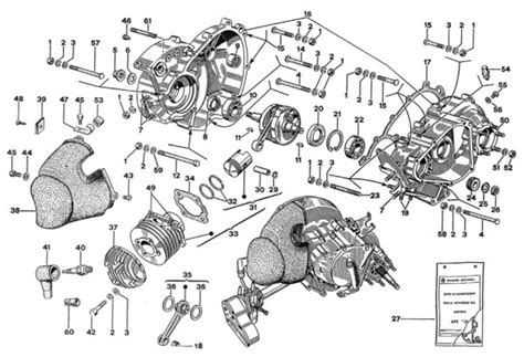 Motor Motor Ape Ccm T Ac Tl T Ape Ersatzteile Piaggio