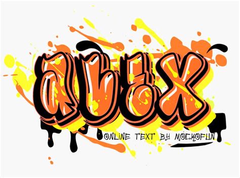 Graffiti Name - MockoFUN