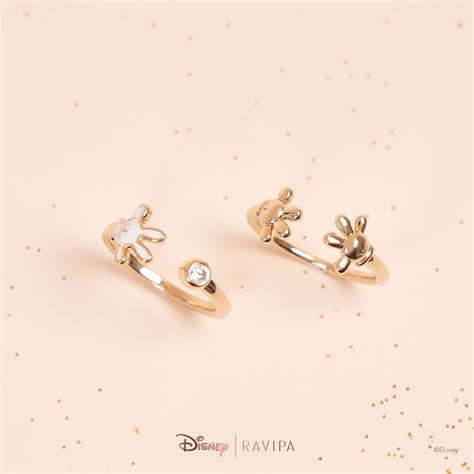 Gold Mickey Mouse Ring Ravipa