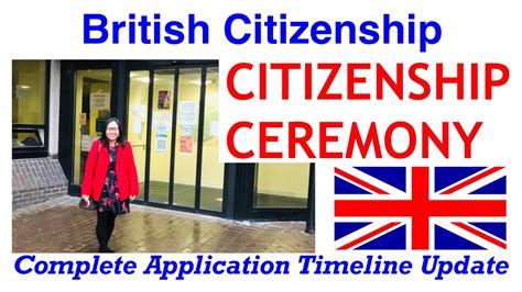 British Citizenship Ceremony My Experience Complete Application Timeline Dec 2020 Youtube