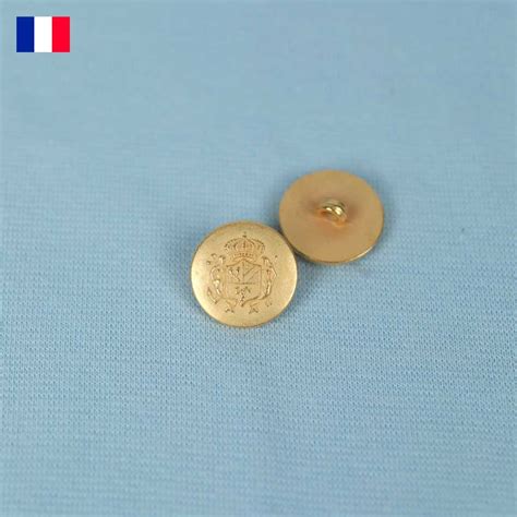 20mm Boutons blason ronds à queue en Galalithe or patiné Pour