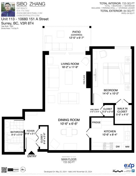 113 10680 151A Street Surrey Virtual Tour Floor Plan SOLD By