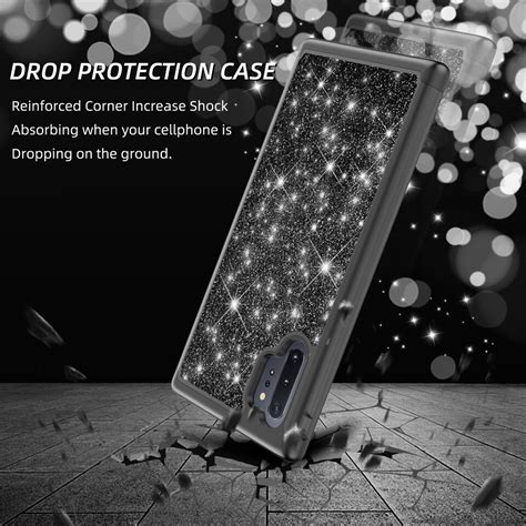 For Samsung Galaxy Note 1010 Plus Case Bling Hybrid Hard Armor Phone Cover Ebay