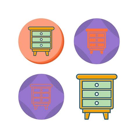 Chest Of Drawers Vector Icon 28732715 Vector Art At Vecteezy